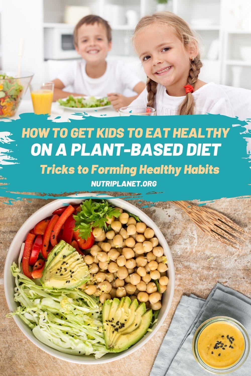 Learn how to get kids to eat healthy on a plant-based diet. Tricks and hacks on forming healthy habits right from the beginning. 