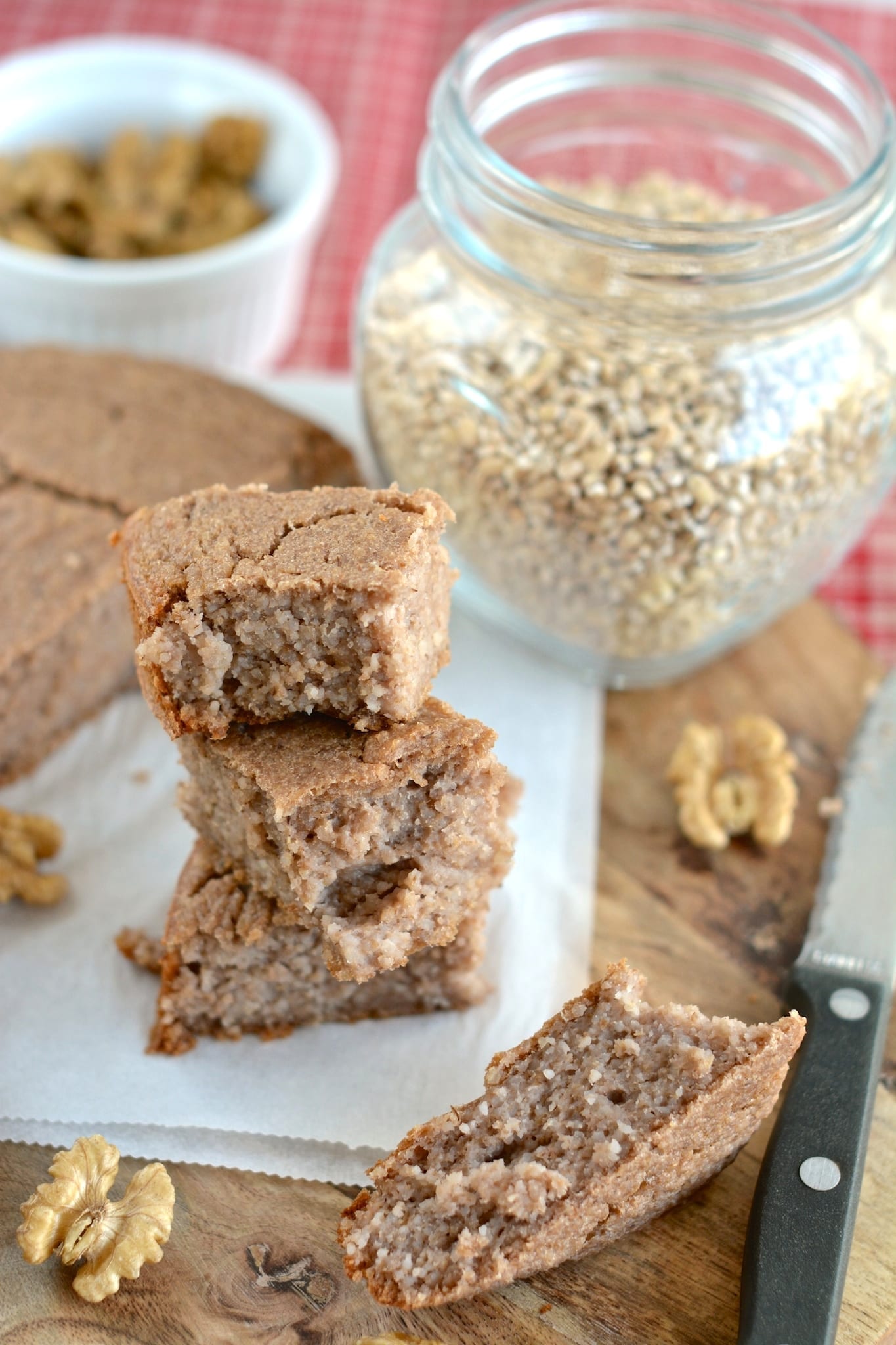 Quick Barley Bread Karask, Oil-Free and Plant-Based