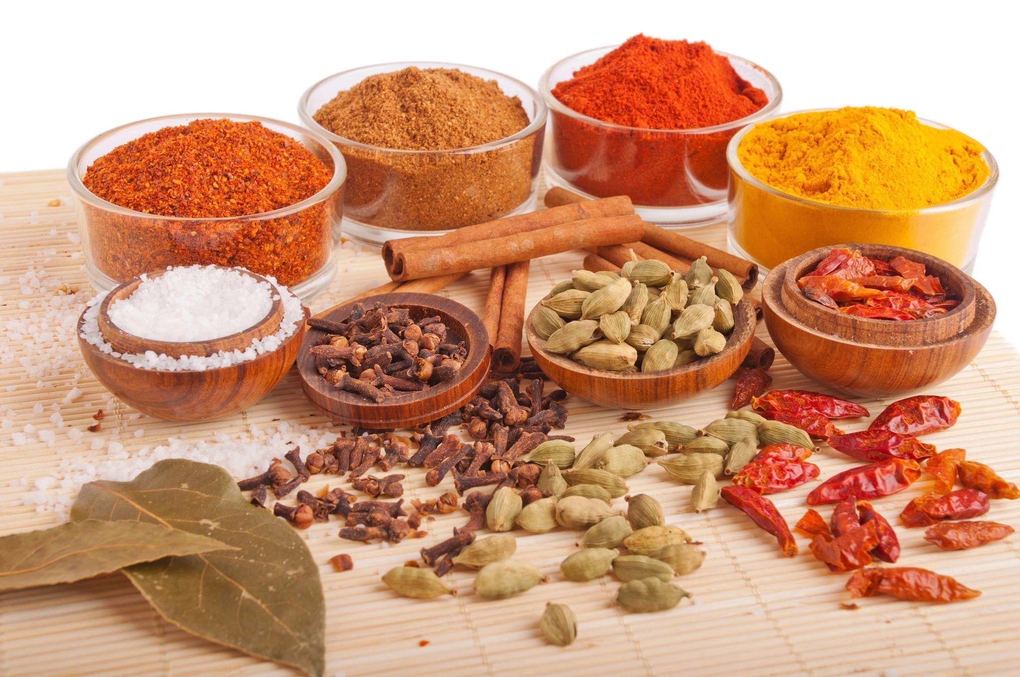 Spices and herbs vegan pantry staples