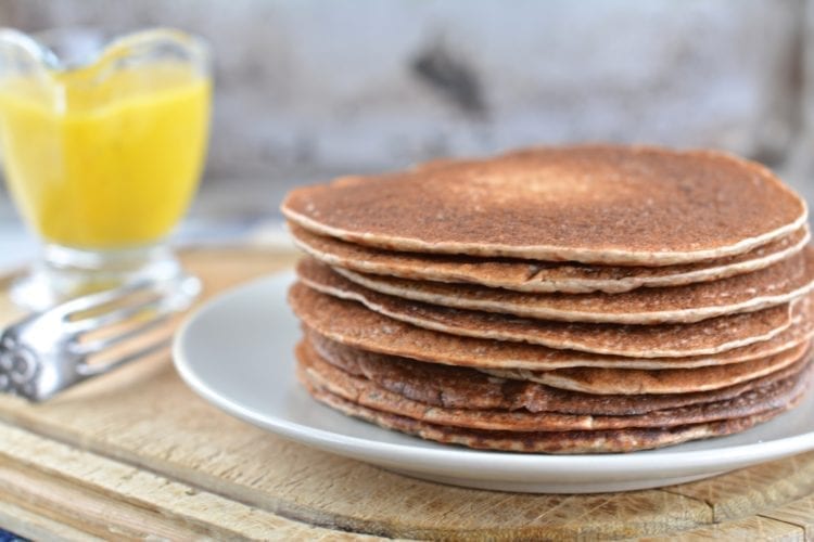 Buckwheat Sourdough Pancakes Candida Cleanse