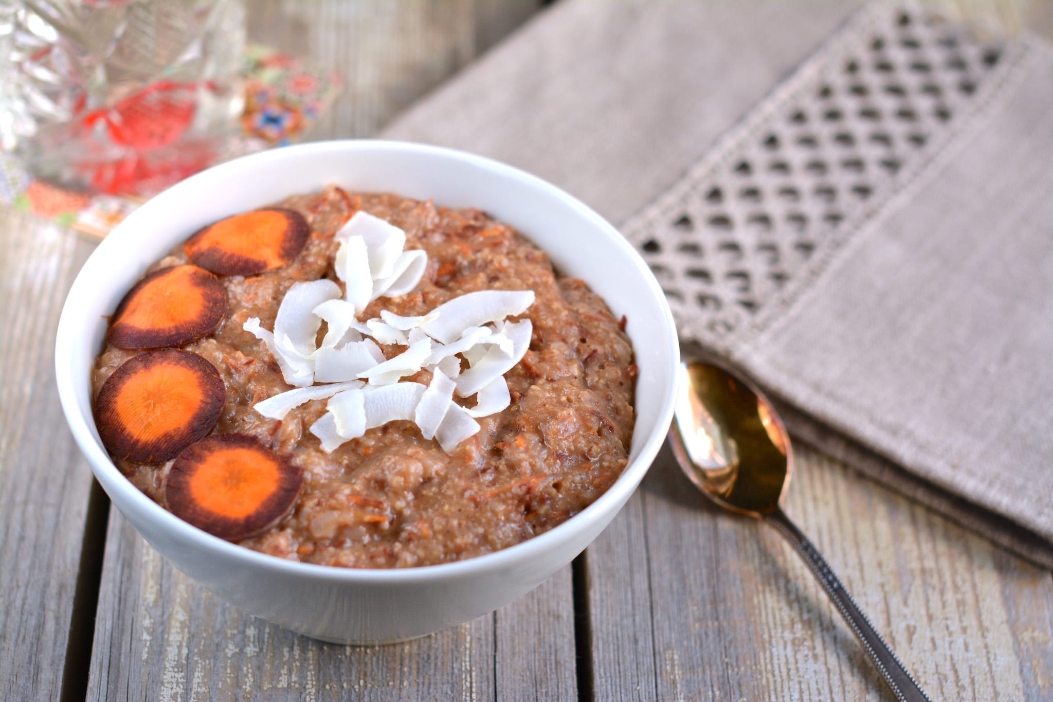 Porridge, Oat Bran-Buckwheat-Carrot