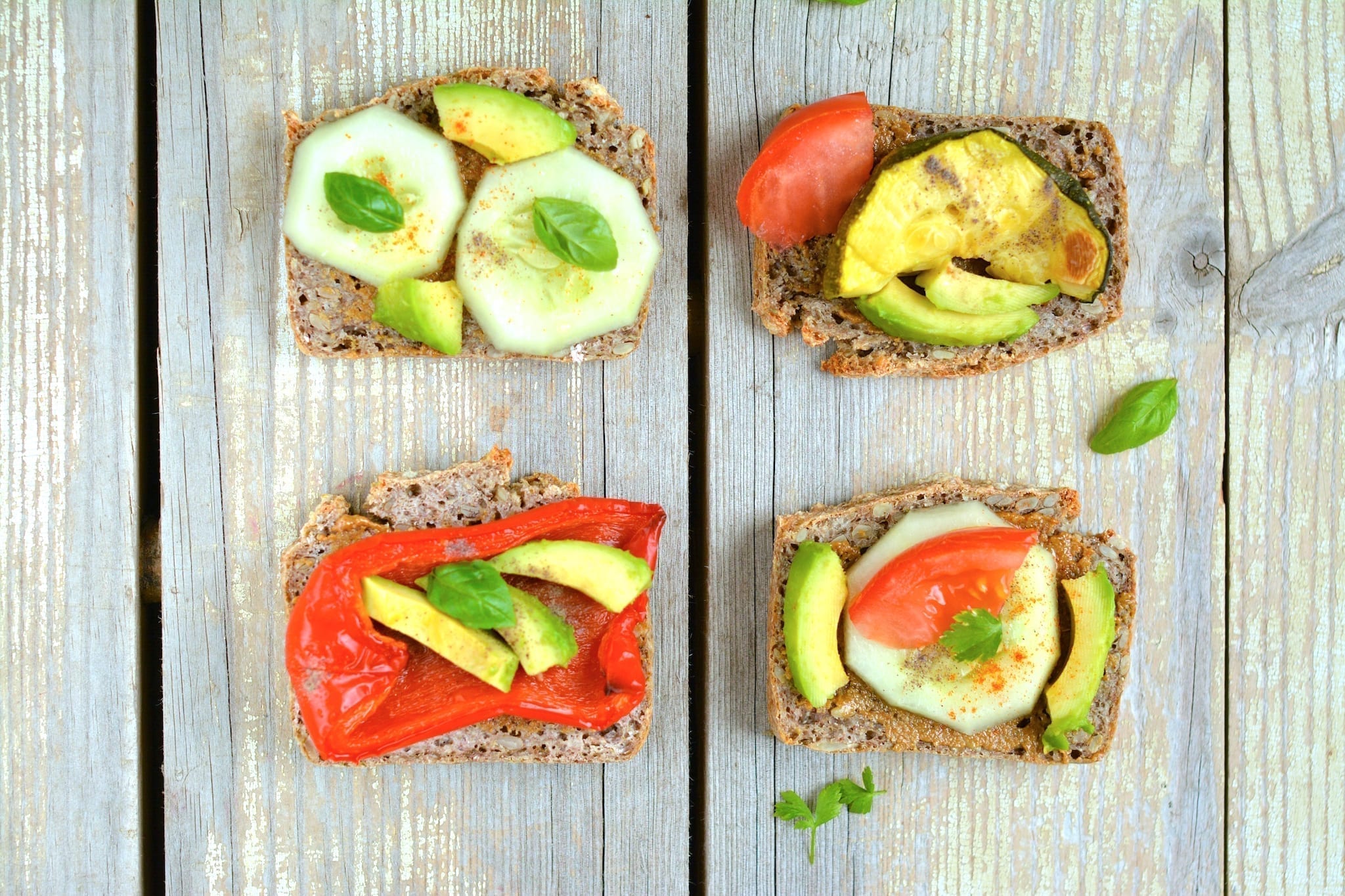 Fermented buckwheat bread sandwiches, vegan candida diet meal plans