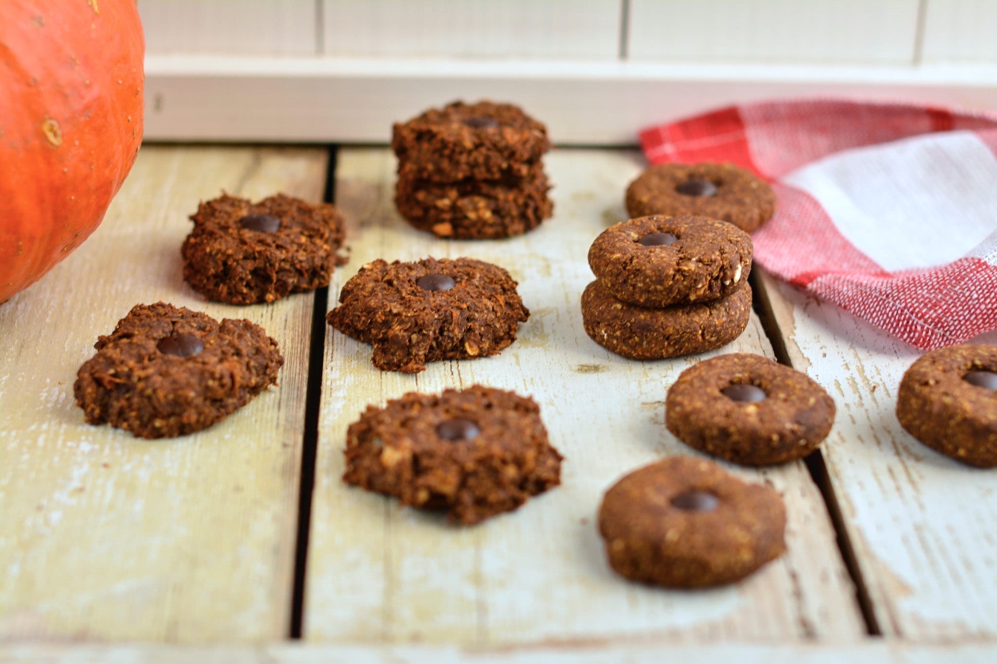 soft gingerbread cookies with butternut squash
