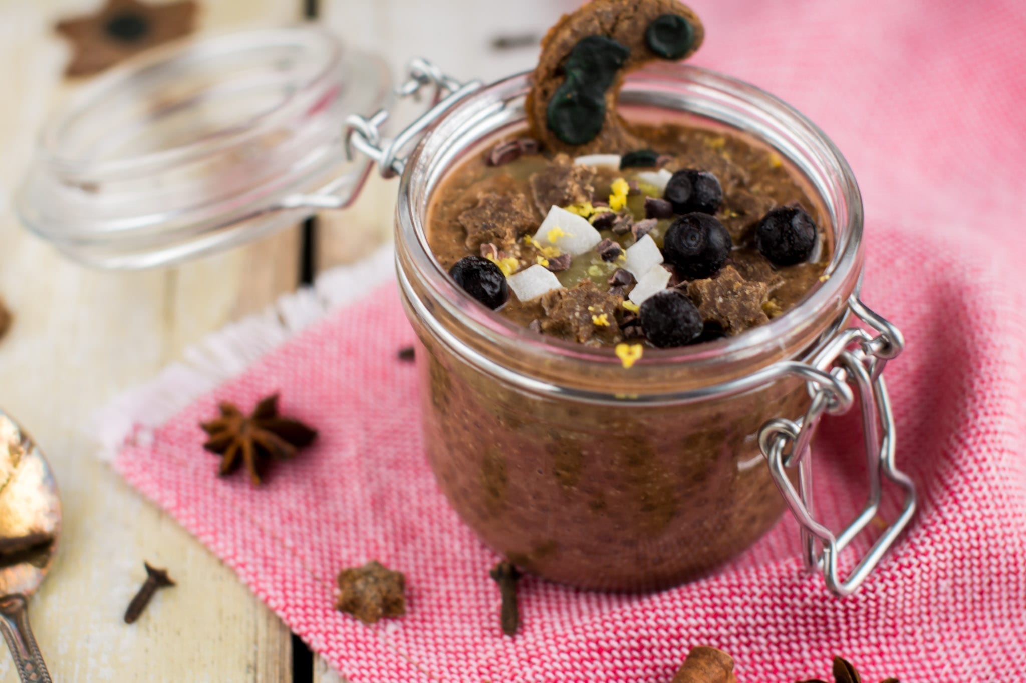 vegan candida cleanse meal plan chia pudding with carob
