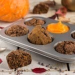 Chocolaty Vegan Pumpkin Muffins Recipe with Zucchini