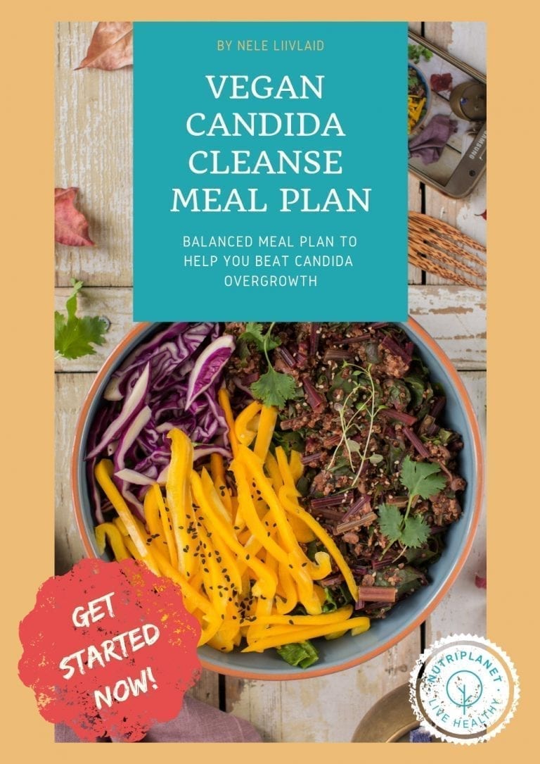 Vegan Candida Cleanse Meal Plan to Reverse Candida Overgrowth