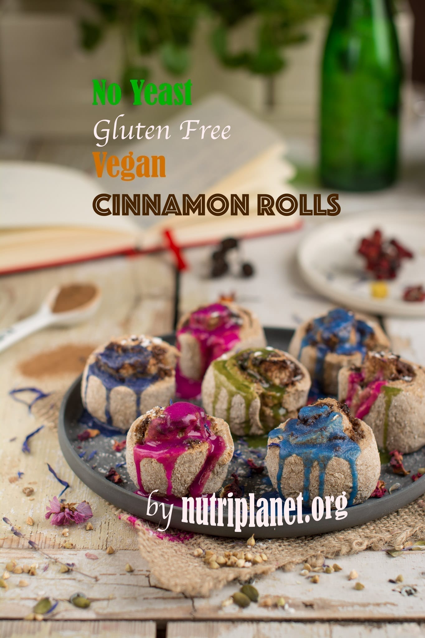 Vegan Gluten-Free Cinnamon Rolls