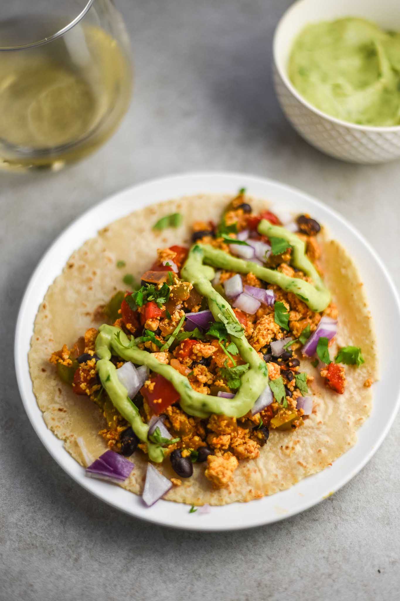 Healthy Vegan Breakfast Recipes, Tacos