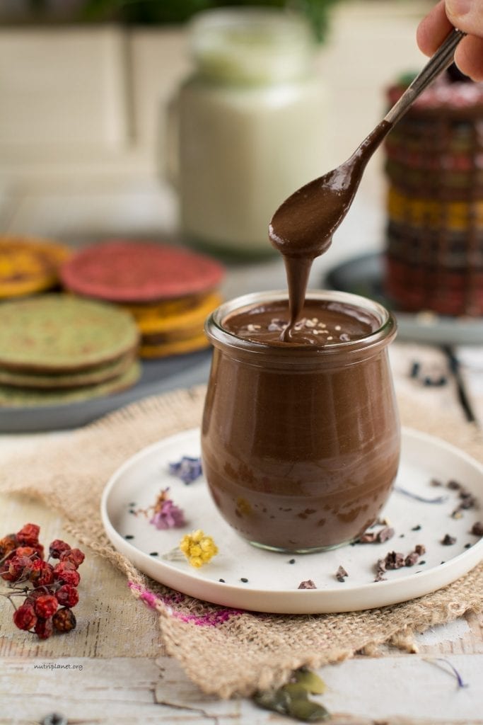 Vegan Chocolate Frosting [OilFree and SugarFree]