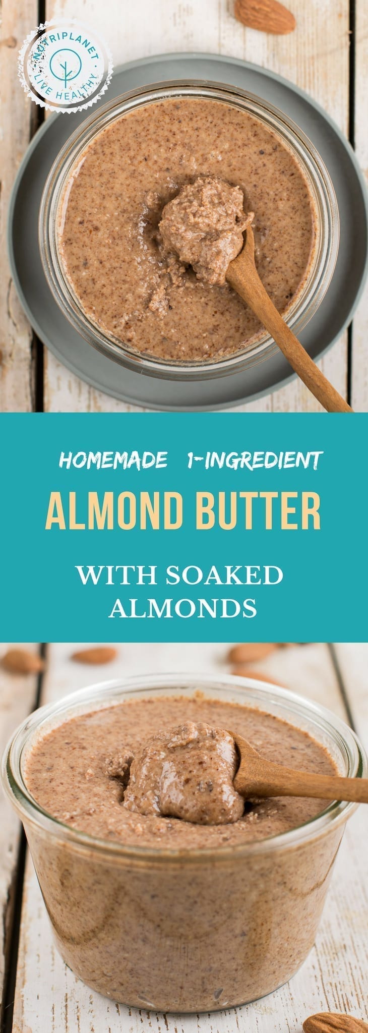 Raw Homemade Almond Butter