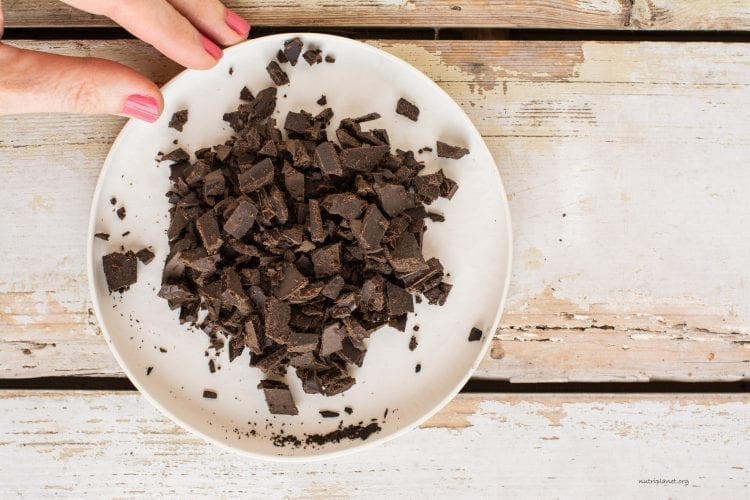 Homemade Unsweetened Carob Chips without Palm Oil