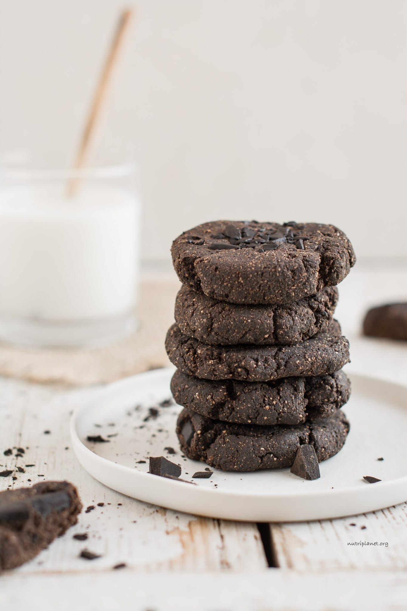 Vegan Paleo Chocolate Chip Cookies without Cocoa
