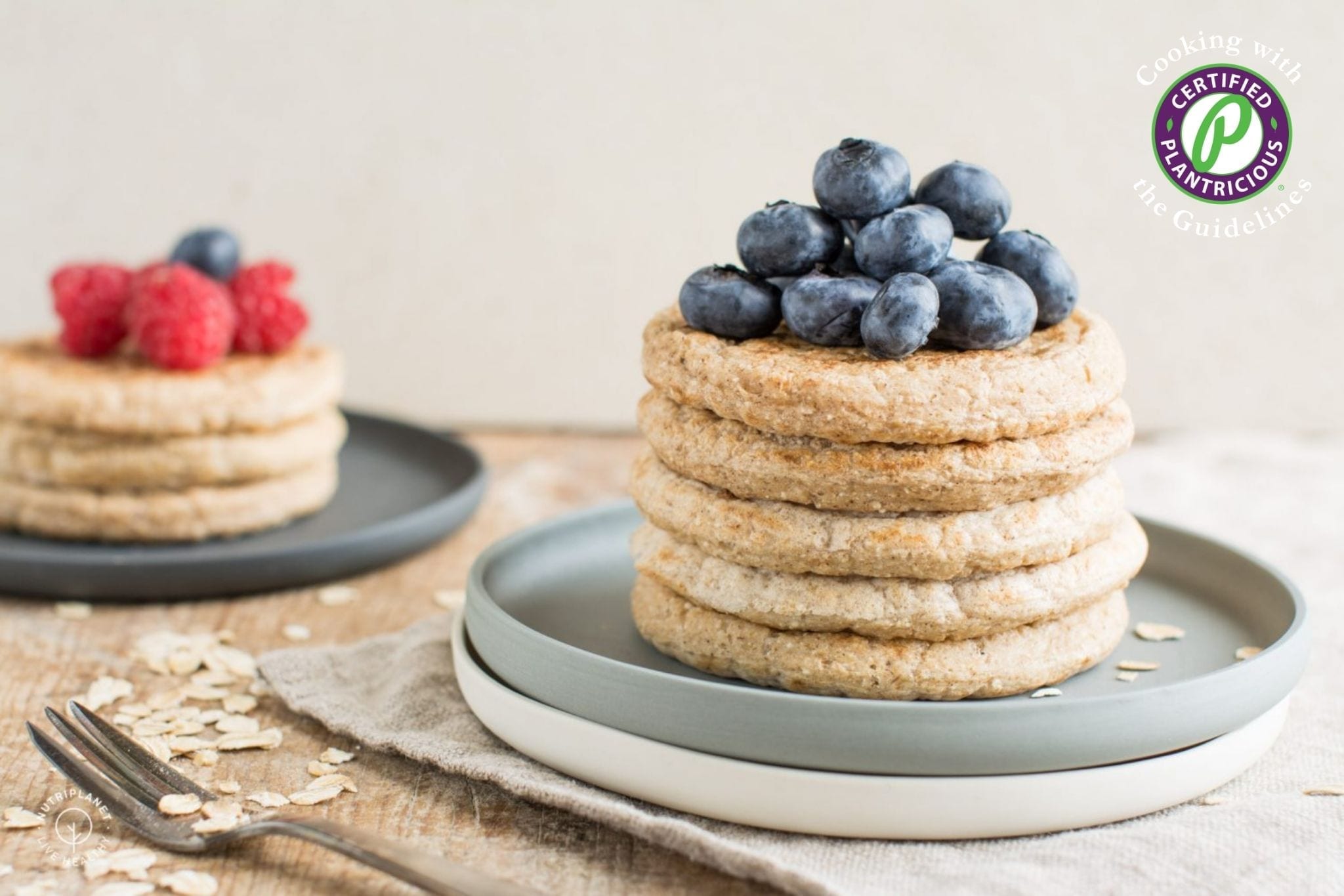 Vegan Oatmeal Pancakes Gluten Free Nutriplanet