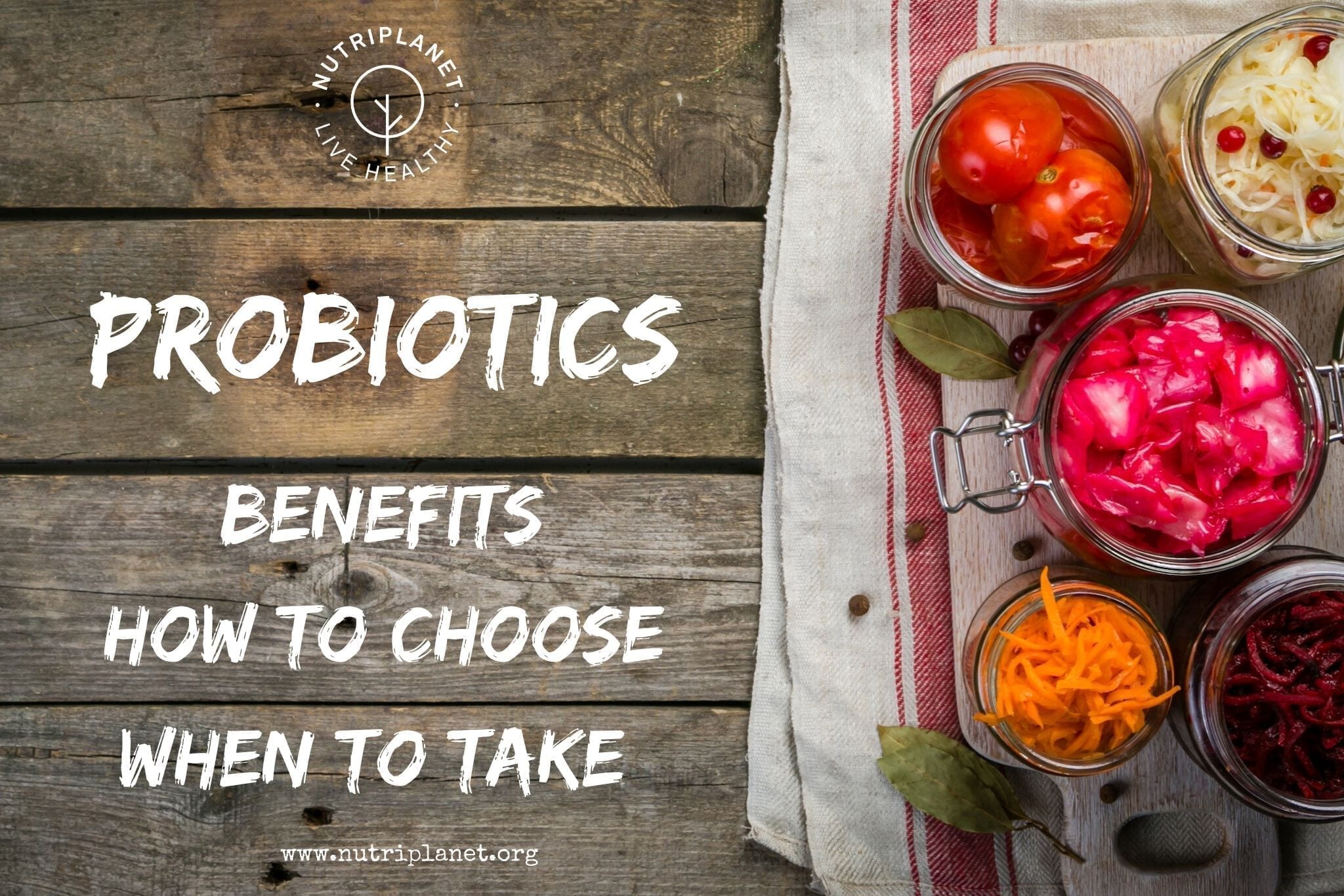 Probiotics: Benefits, How to Choose, When to Take, Safety | Nutriplanet