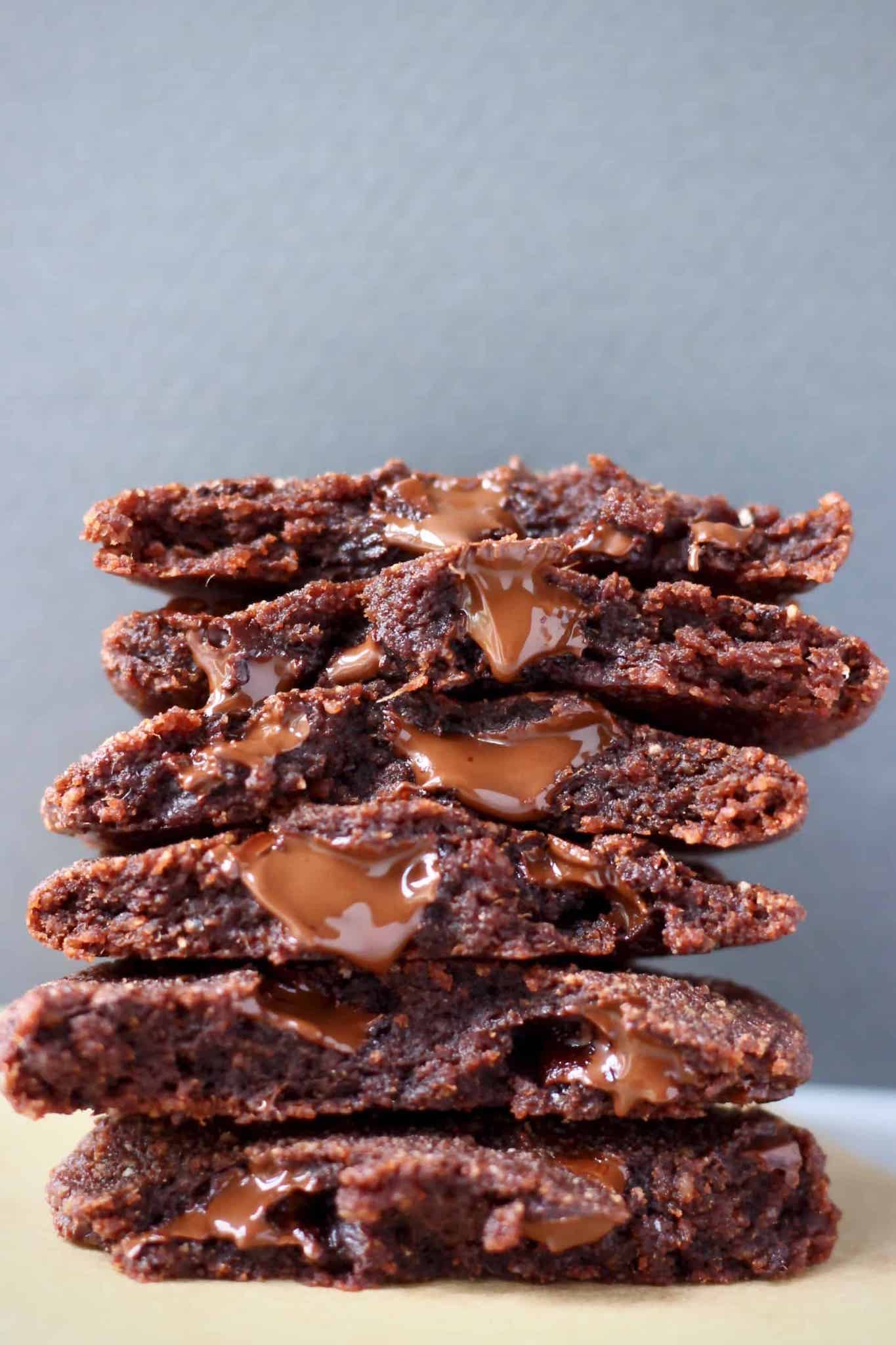 Gluten-free vegan chocolate cookies