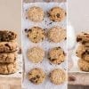 Super easy and delicious vegan oatmeal cookies that are soft and chewy using whole food plant-based ingredients.