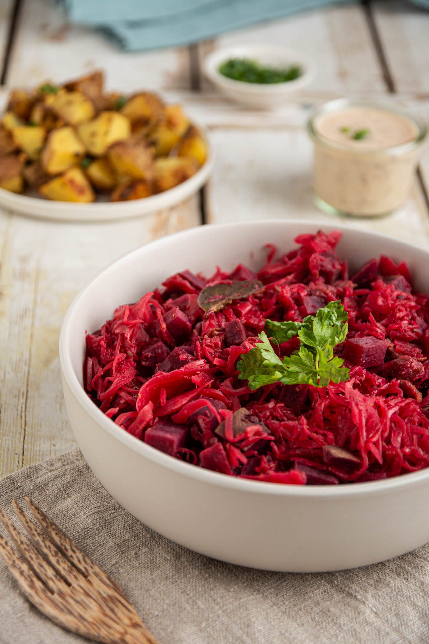 Sweet Cooked Sauerkraut Recipe with Beetroot [Video]