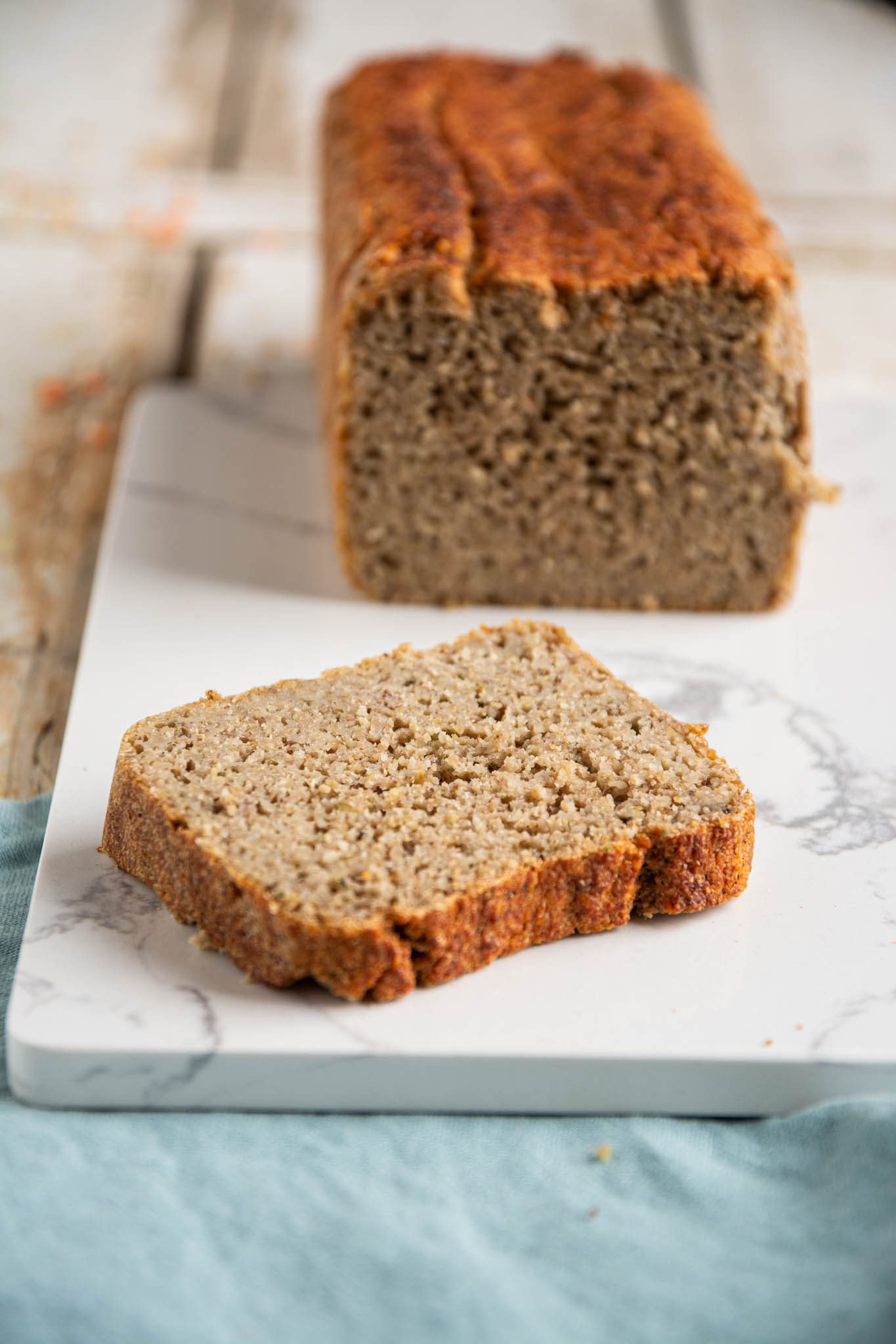 Learn how to make gluten-free sprouted bread with buckwheat and red lentils. This bread is also a no flour and no yeast recipe. Furthermore, you won't need any starter either.